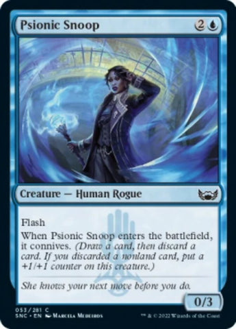 Psionic Snoop [Streets of New Capenna] Magic: The Gathering