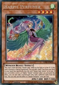 Harpie Perfumer [LDS2-EN076] Secret Rare Yu-Gi-Oh!