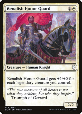 Benalish Honor Guard [Dominaria] Magic: The Gathering