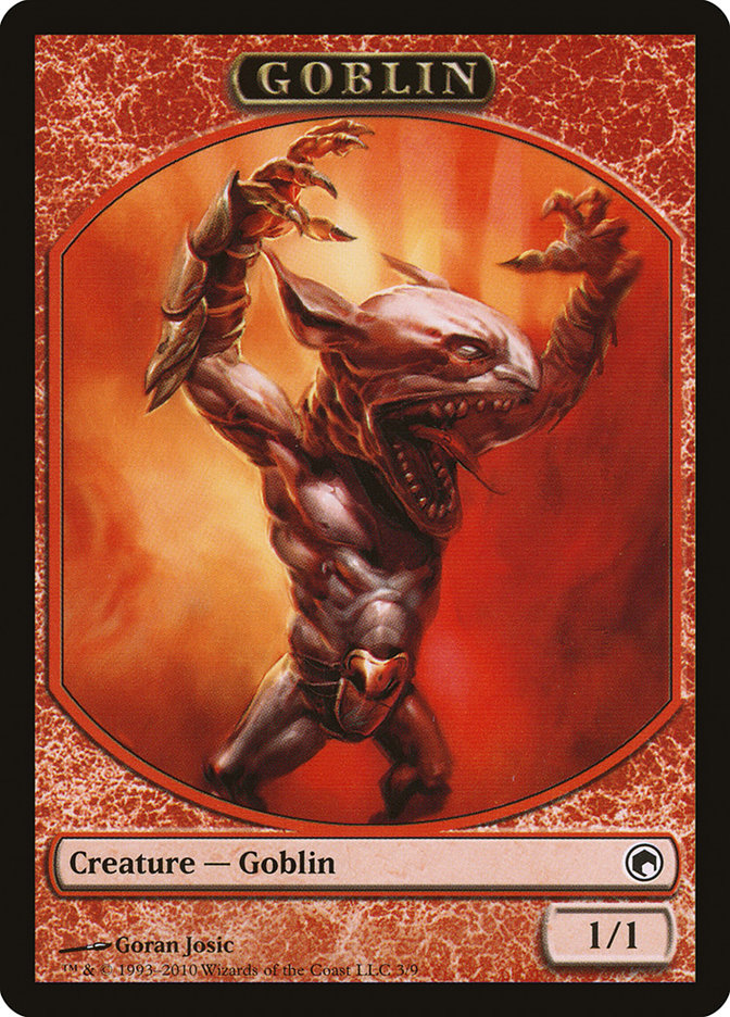 Goblin Token [Scars of Mirrodin Tokens] Magic: The Gathering