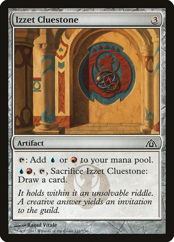 Izzet Cluestone [Dragon's Maze] Magic: The Gathering