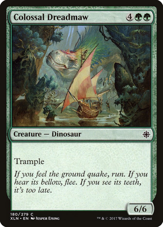 Colossal Dreadmaw [Ixalan] Magic: The Gathering