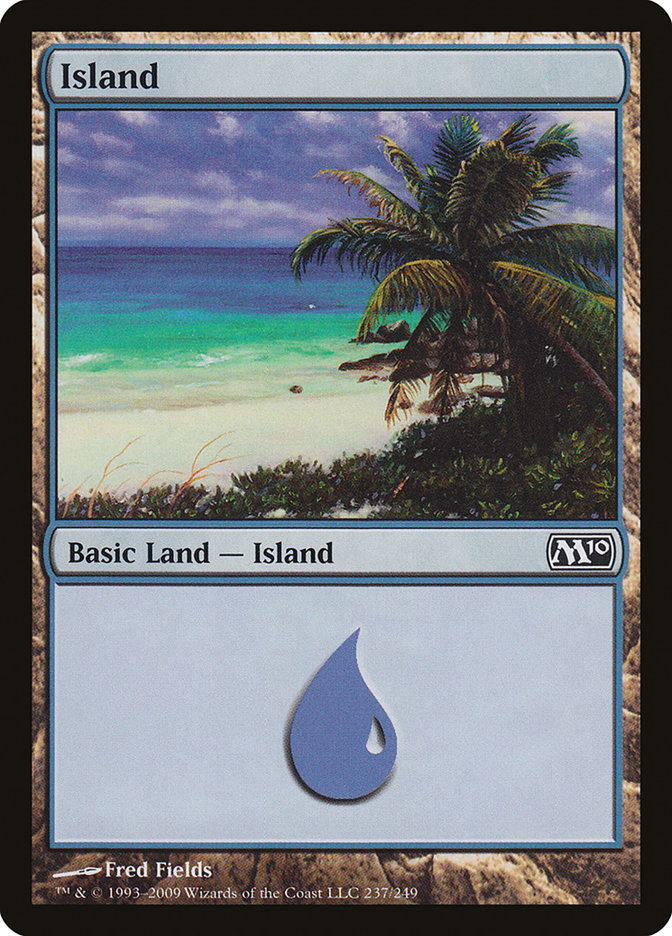 Island (237) [Magic 2010] Magic: The Gathering