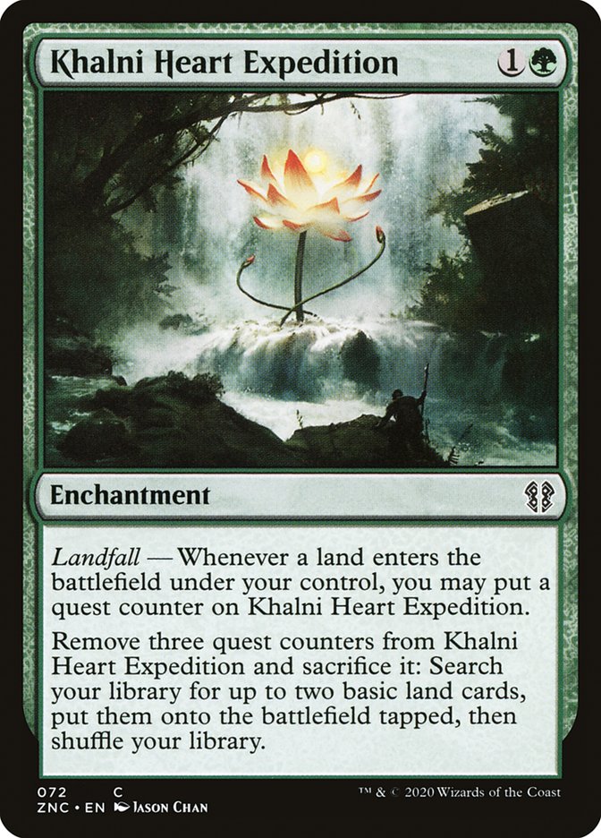 Khalni Heart Expedition [Zendikar Rising Commander] Magic: The Gathering