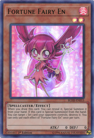 Fortune Fairy En [BLHR-EN015] Ultra Rare Yu-Gi-Oh!