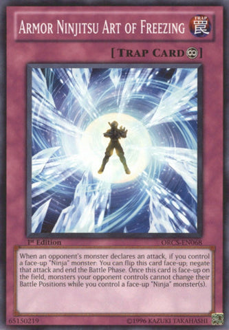 Armor Ninjitsu Art of Freezing [ORCS-EN068] Common Yu-Gi-Oh!