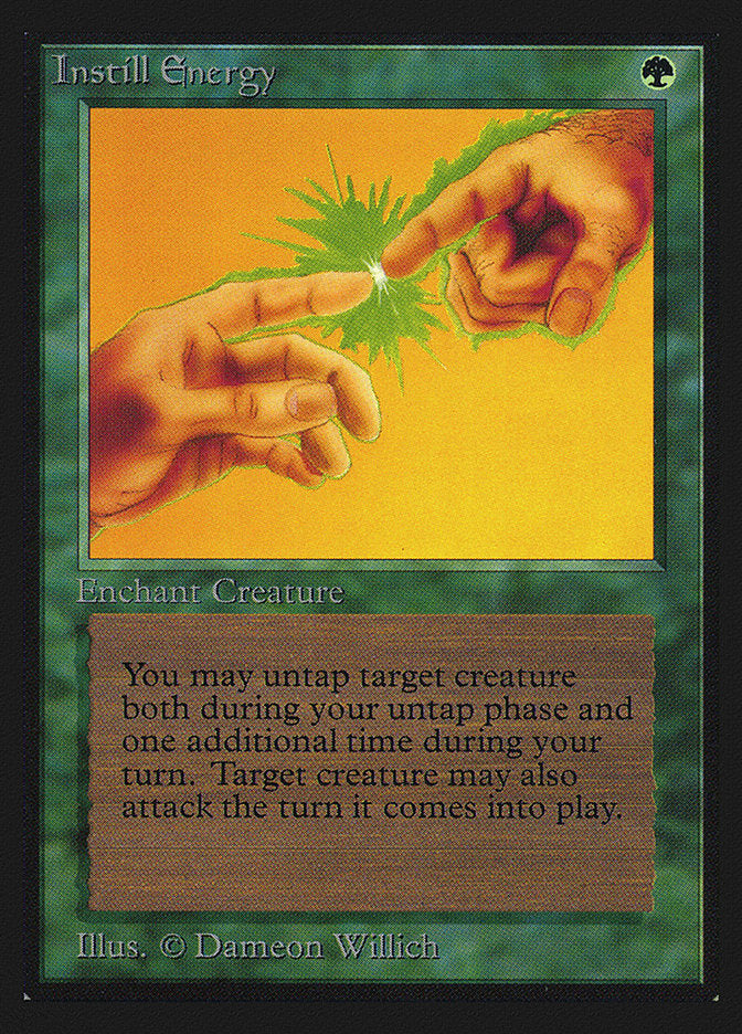 Instill Energy [International Collectors' Edition] Magic: The Gathering