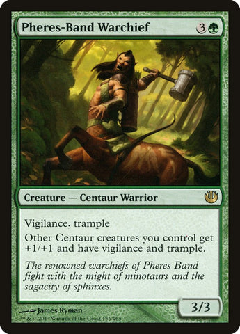 Pheres-Band Warchief [Journey into Nyx] Magic: The Gathering