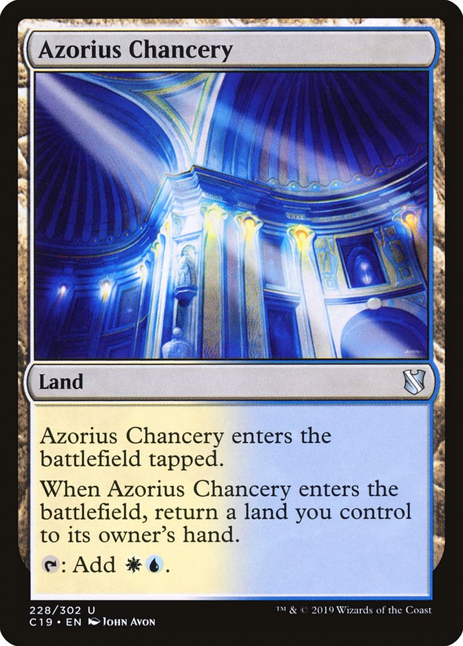 Azorius Chancery [Commander 2019] Magic: The Gathering