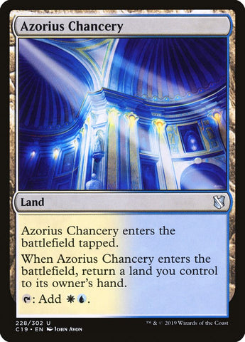 Azorius Chancery [Commander 2019] Magic: The Gathering
