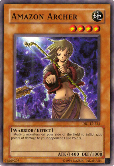 Amazon Archer [DB1-EN233] Common Yu-Gi-Oh!