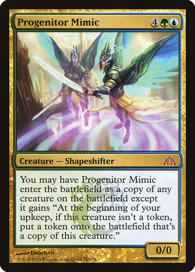 Progenitor Mimic [Dragon's Maze] Magic: The Gathering