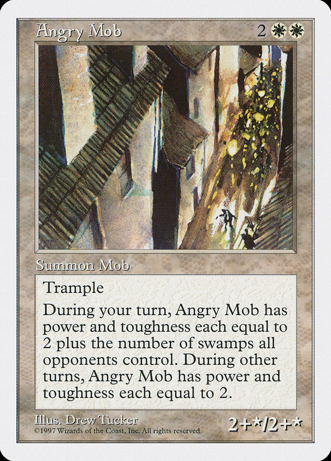 Angry Mob [Fifth Edition] Magic: The Gathering