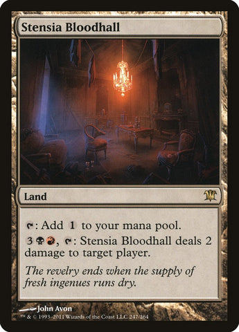 Stensia Bloodhall [Innistrad] Magic: The Gathering
