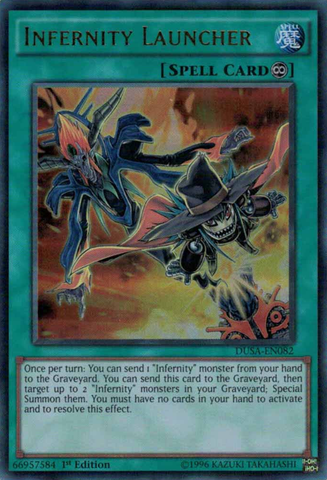 Infernity Launcher [DUSA-EN082] Ultra Rare Yu-Gi-Oh!