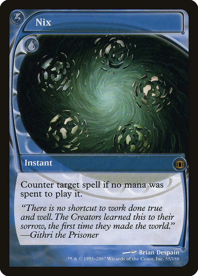 Nix [Future Sight] Magic: The Gathering