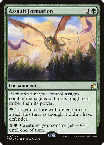 Assault Formation [Dragons of Tarkir] Magic: The Gathering