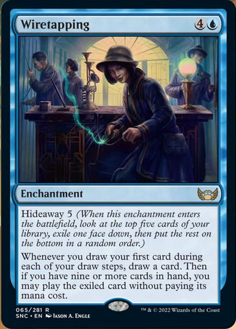 Wiretapping [Streets of New Capenna] Magic: The Gathering