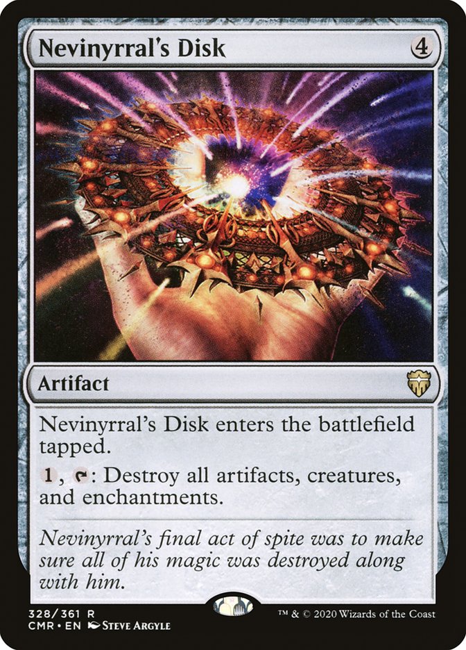 Nevinyrral's Disk [Commander Legends] Magic: The Gathering