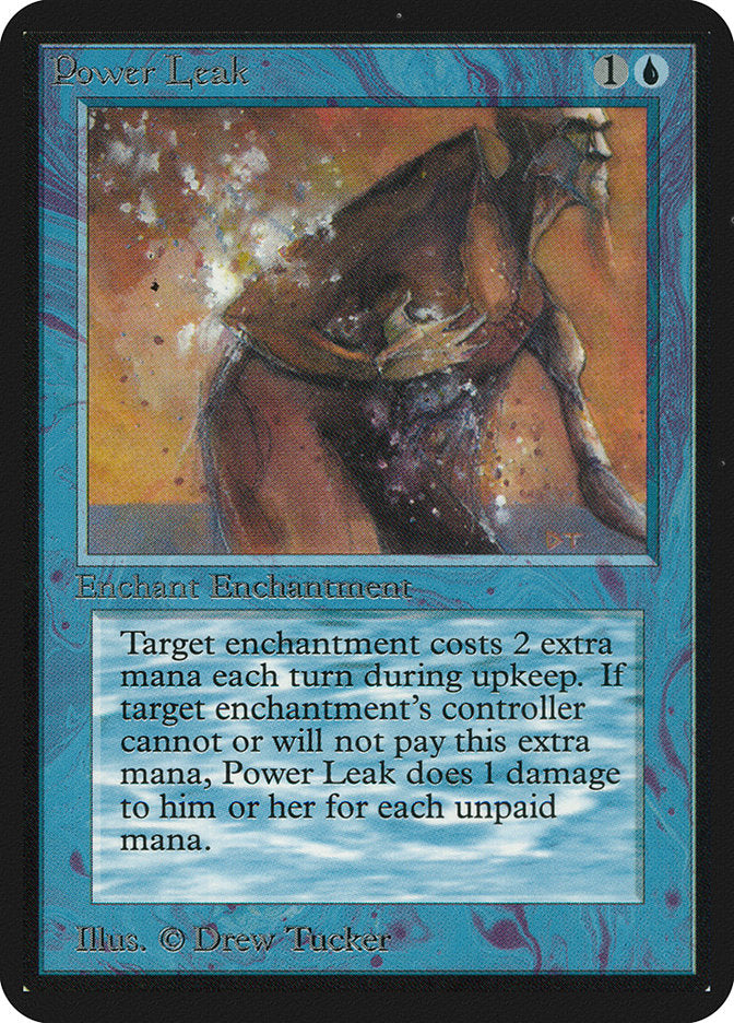 Power Leak [Alpha Edition] Magic: The Gathering