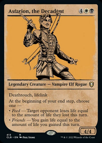 Astarion, the Decadent (Showcase) [Commander Legends: Battle for Baldur's Gate] Magic: The Gathering