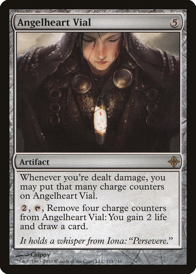 Angelheart Vial [Rise of the Eldrazi] Magic: The Gathering
