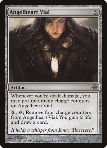 Angelheart Vial [Rise of the Eldrazi] Magic: The Gathering