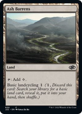 Ash Barrens [Jumpstart 2022] Magic: The Gathering