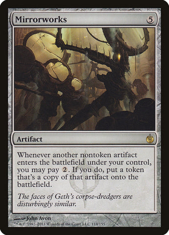 Mirrorworks [Mirrodin Besieged] Magic: The Gathering