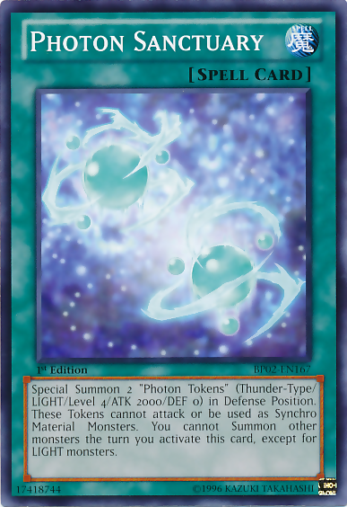 Photon Sanctuary [BP02-EN167] Common Yu-Gi-Oh!