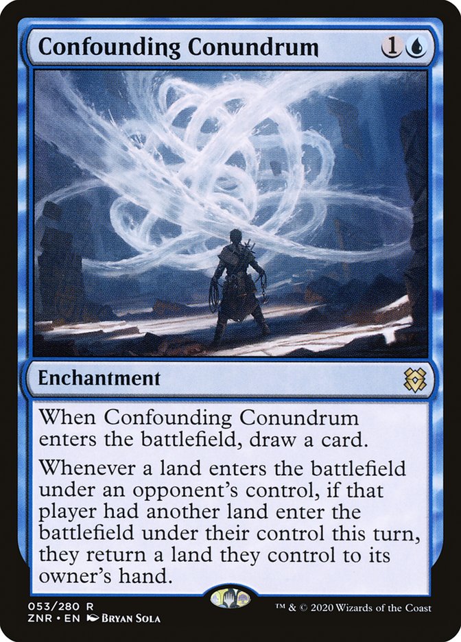 Confounding Conundrum [Zendikar Rising] Magic: The Gathering