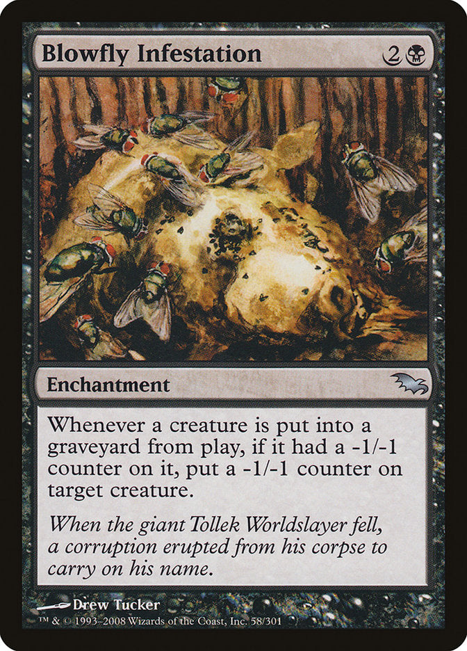 Blowfly Infestation [Shadowmoor] Magic: The Gathering