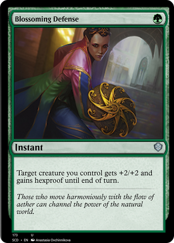 Blossoming Defense [Starter Commander Decks] Magic: The Gathering