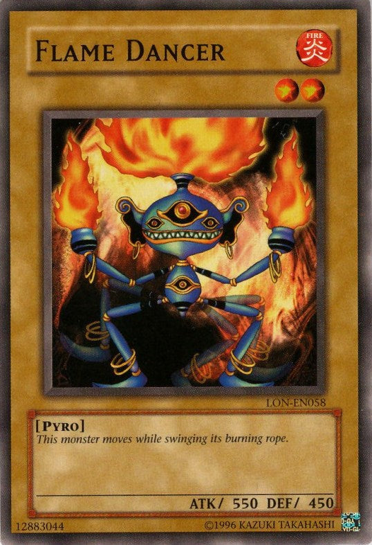 Flame Dancer [LON-EN058] Common Yu-Gi-Oh!