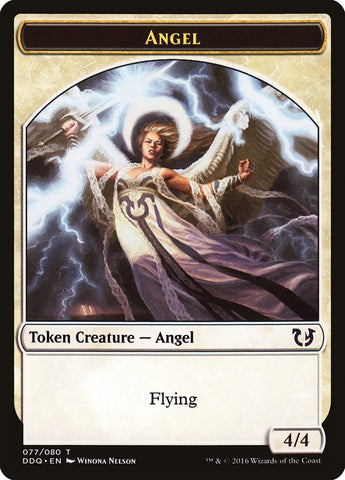 Angel Token [Duel Decks: Blessed vs. Cursed] Magic: The Gathering