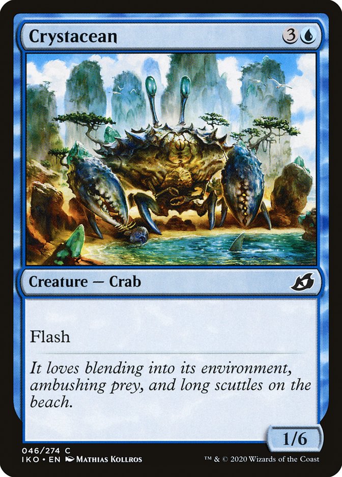Crystacean [Ikoria: Lair of Behemoths] Magic: The Gathering