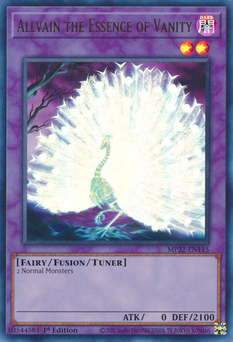 Allvain the Essence of Vanity [MP22-EN145] Ultra Rare Yu-Gi-Oh!