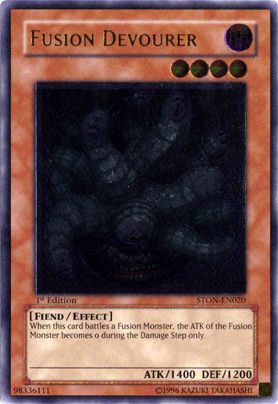 Fusion Devourer [STON-EN020] Ultimate Rare Yu-Gi-Oh!