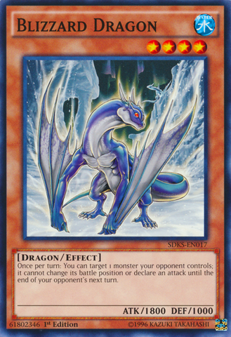 Blizzard Dragon [SDKS-EN017] Common Yu-Gi-Oh!