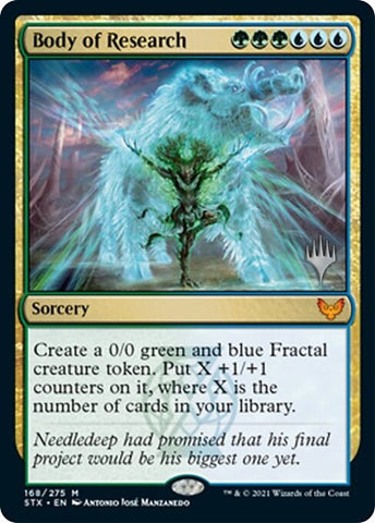 Body of Research (Promo Pack) [Strixhaven: School of Mages Promos] Magic: The Gathering