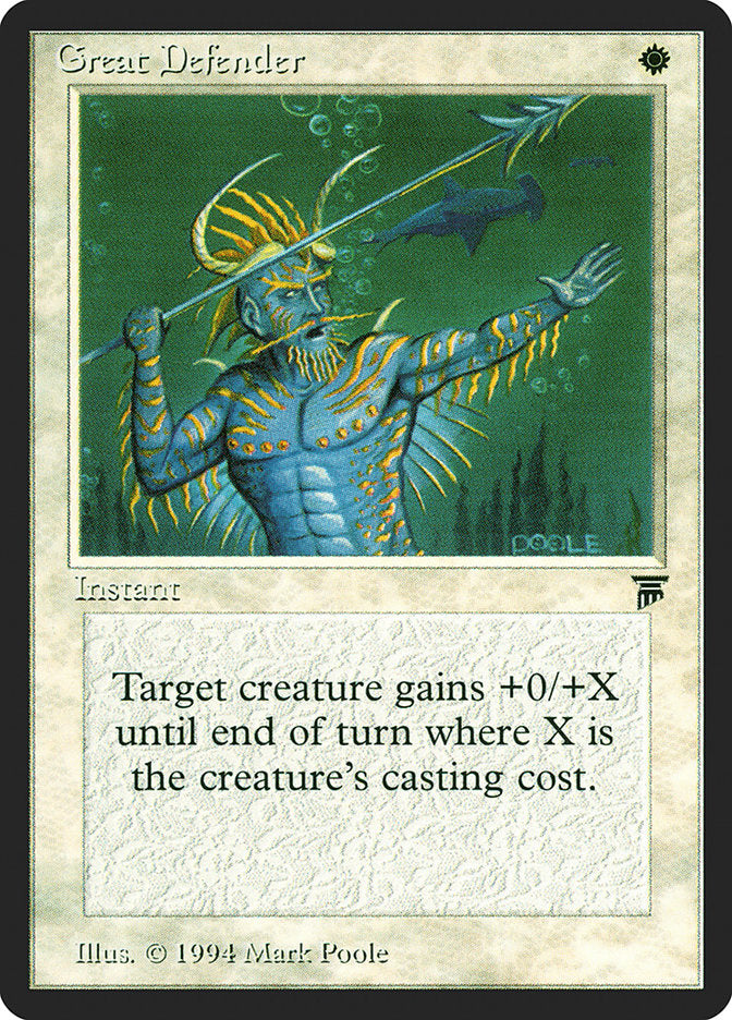 Great Defender [Legends] Magic: The Gathering