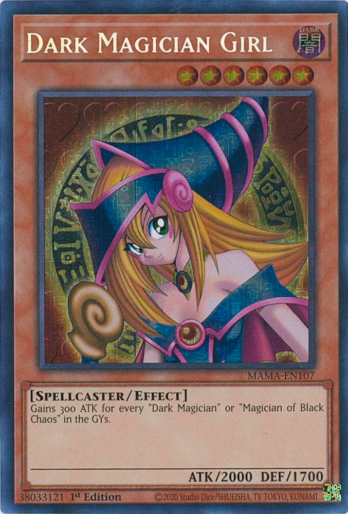 Dark Magician Girl [MAMA-EN107] Ultra Pharaoh's Rare Yu-Gi-Oh!