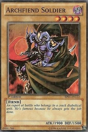 Archfiend Soldier [BP01-EN112] Starfoil Rare Yu-Gi-Oh!