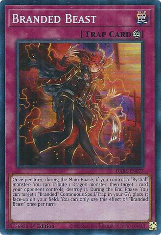 Branded Beast [DABL-EN073] Super Rare Yu-Gi-Oh!