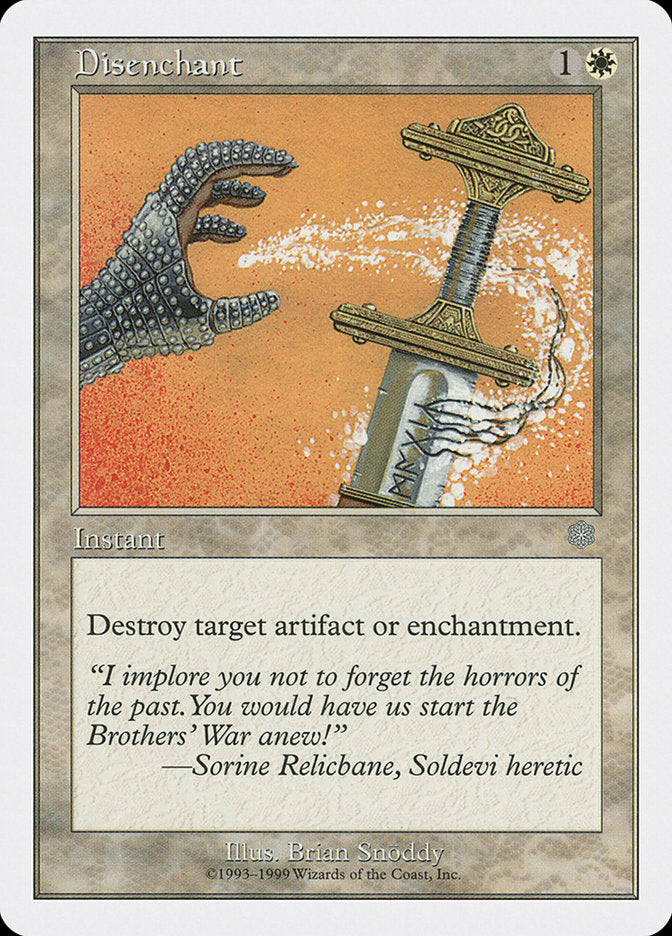 Disenchant [Battle Royale] Magic: The Gathering