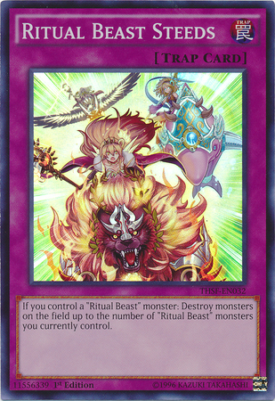 Ritual Beast Steeds [THSF-EN032] Super Rare Yu-Gi-Oh!