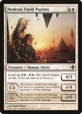 Hedron-Field Purists [Rise of the Eldrazi] Magic: The Gathering