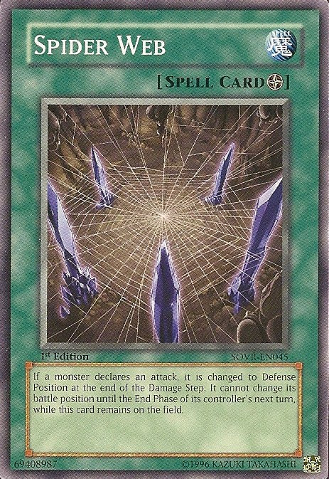Spider Web [SOVR-EN045] Common Yu-Gi-Oh!