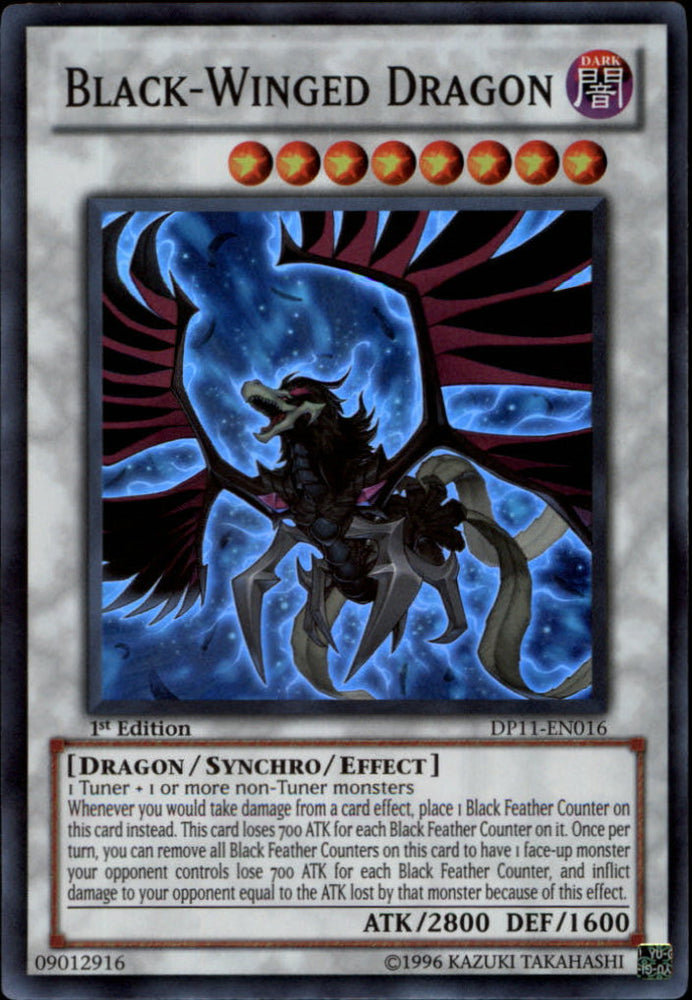 Black-Winged Dragon [DP11-EN016] Super Rare Yu-Gi-Oh!
