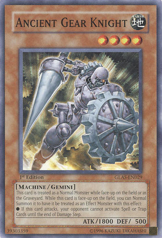 Ancient Gear Knight [GLAS-EN029] Common Yu-Gi-Oh!